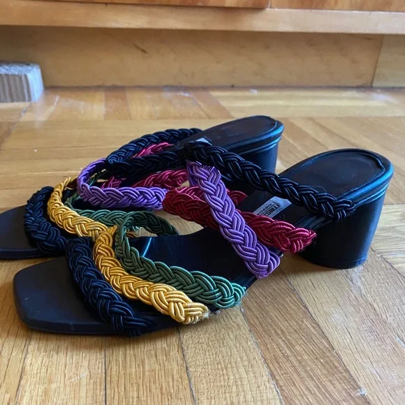 Miista high heeled color strap shoes - Picture 6 of 9